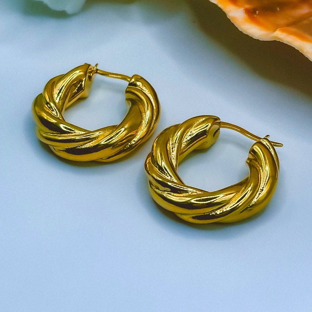 Stainless Steel earrings | Waterproof earrings | Eunice - Earrings